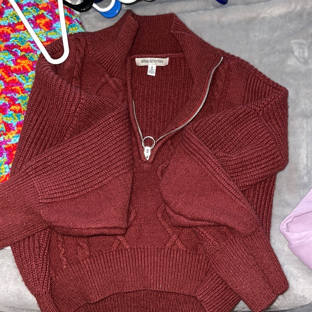 sweater crop top